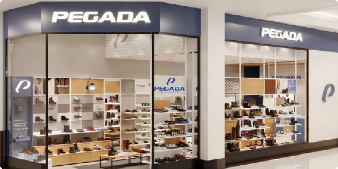 Fachada loja Pegada