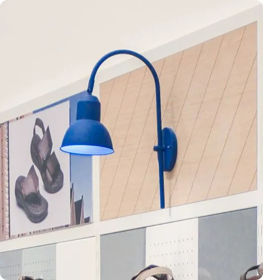 Luminárias decorativas da Loja Pegada